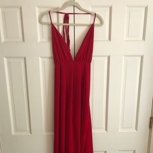 Red Maxi Dress
